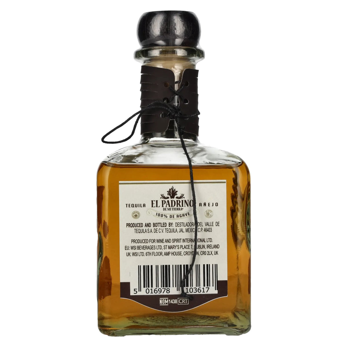 El Padrino Tequila AÑEJO 100% Puro de Agave 40% Vol. 0,7l