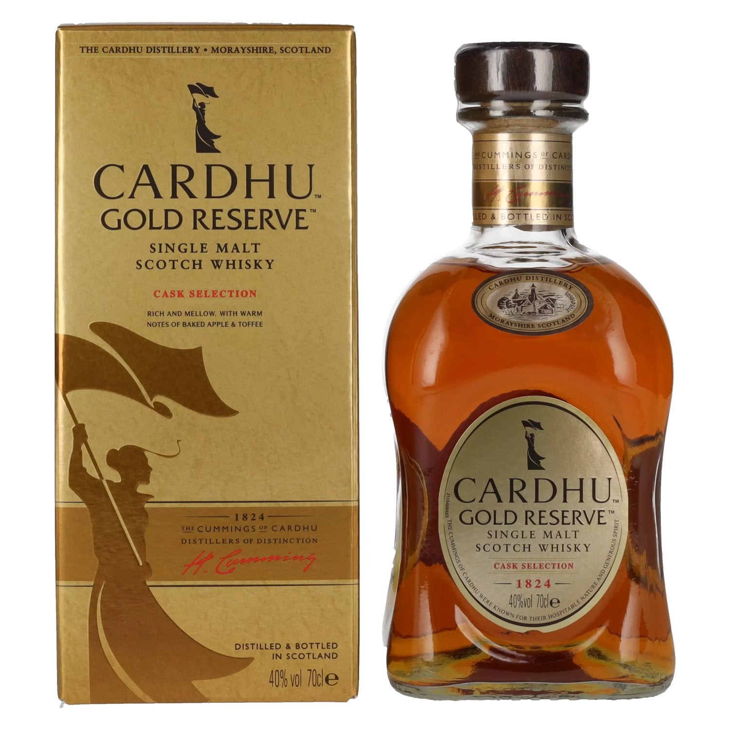 Cardhu Gold Reserve Cask Selection Single Malt Scotch Whisky 40% Vol. 0,7l in gift box