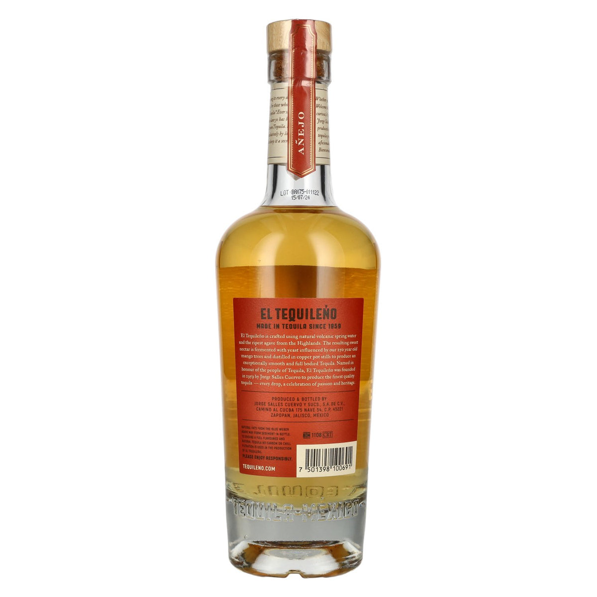 El Tequileño 1959 Añejo 100% Agave 40% Vol. 0,7l