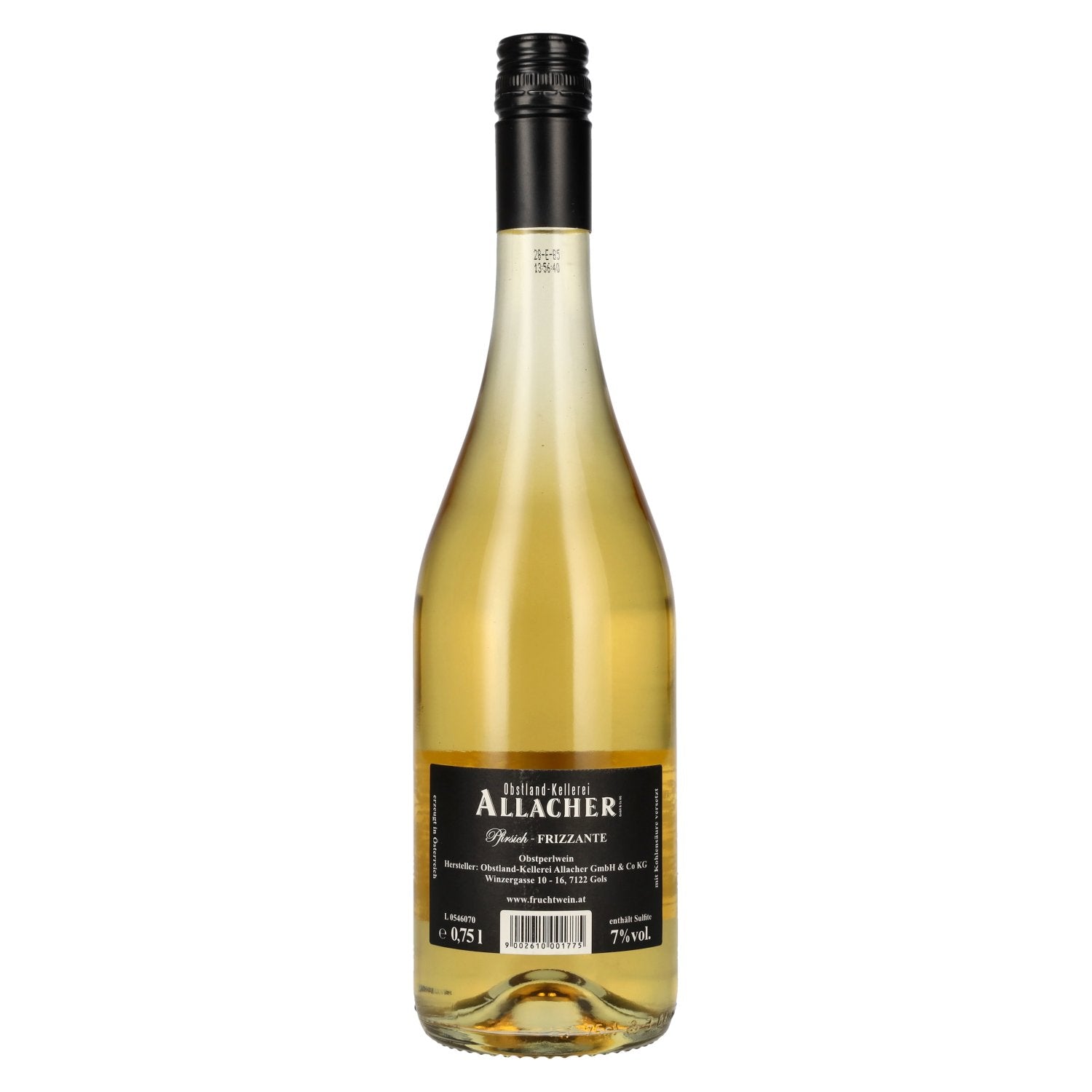 Allacher Peach Frizzante 7% Vol. 0,75l