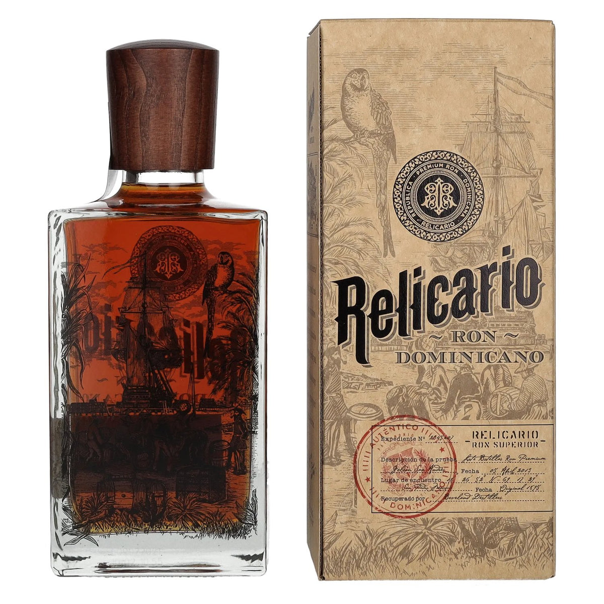 Relicario Ron Dominicano Superior 40% Vol. 0,7l in Geschenkbox