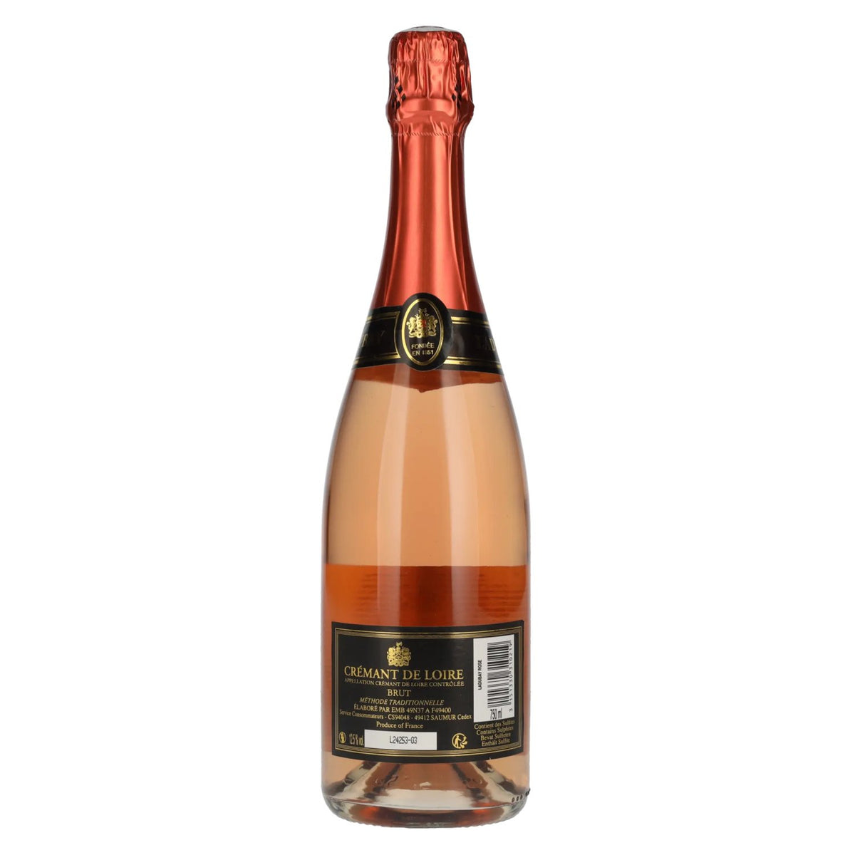 Ladubay Crémant de Loire Rosé 12.5% vol. 0.75 l