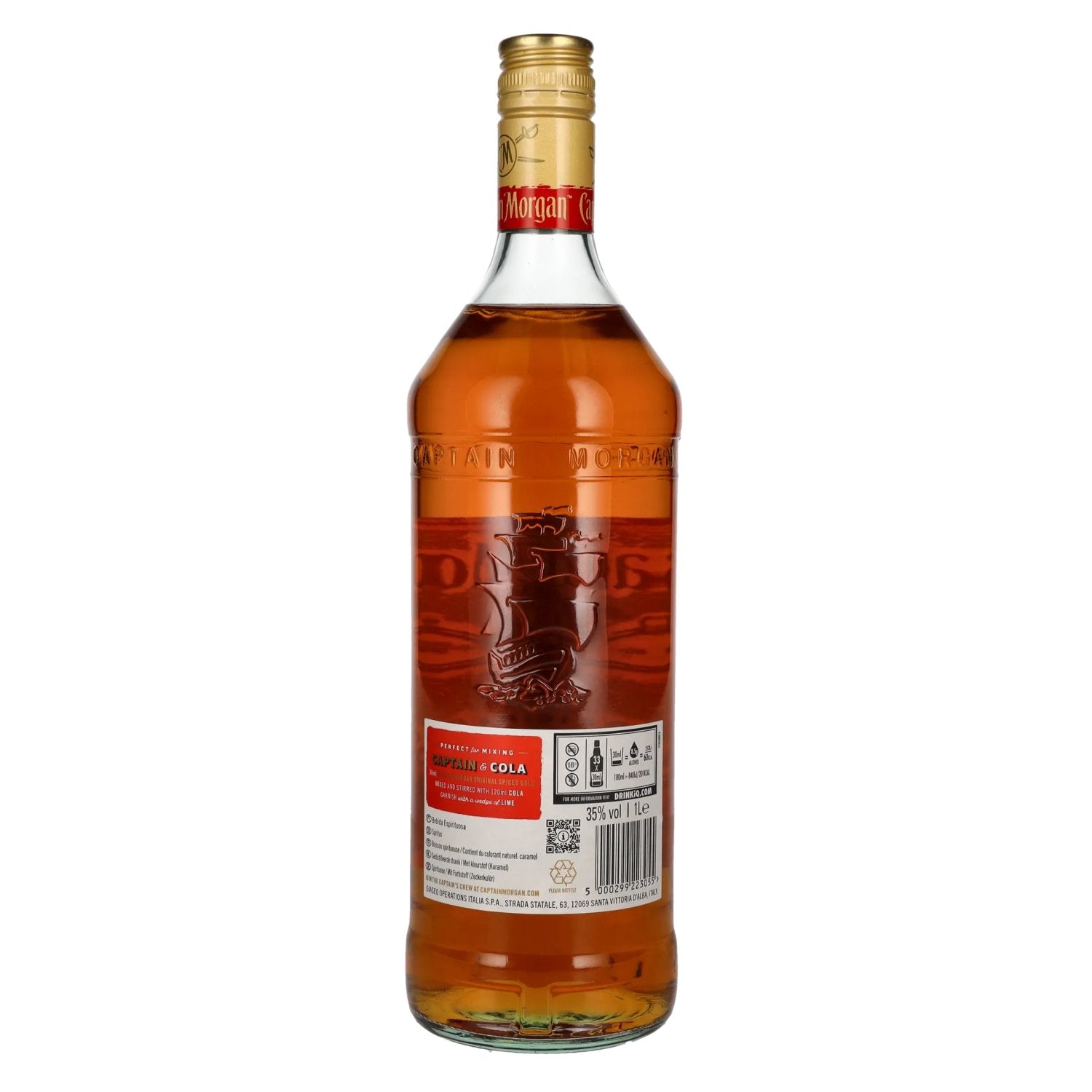 Captain Morgan Original Spiced Gold 35% vol. 1l