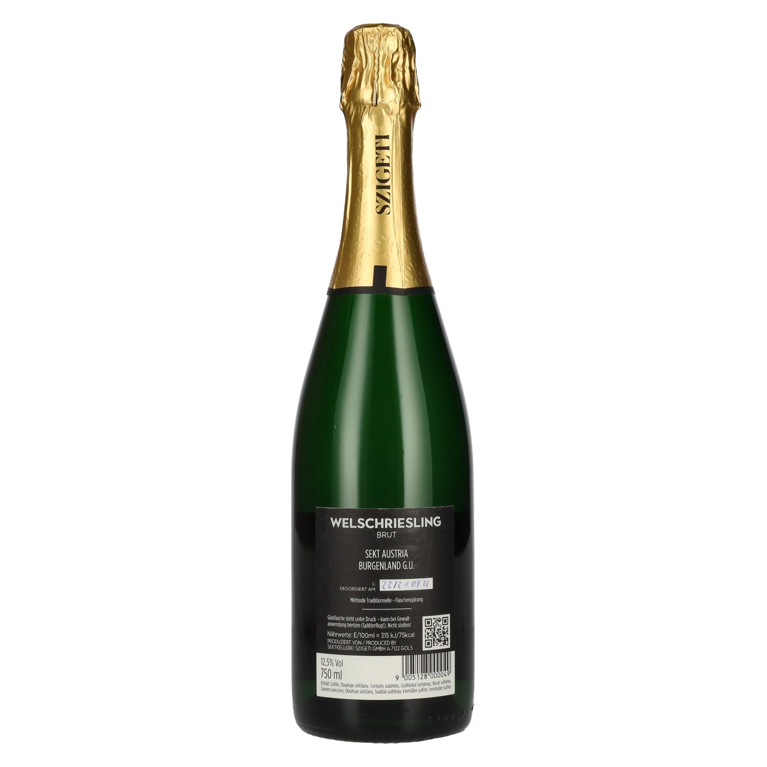 Szigeti Welschriesling Brut 12,5% Vol. 0,75l