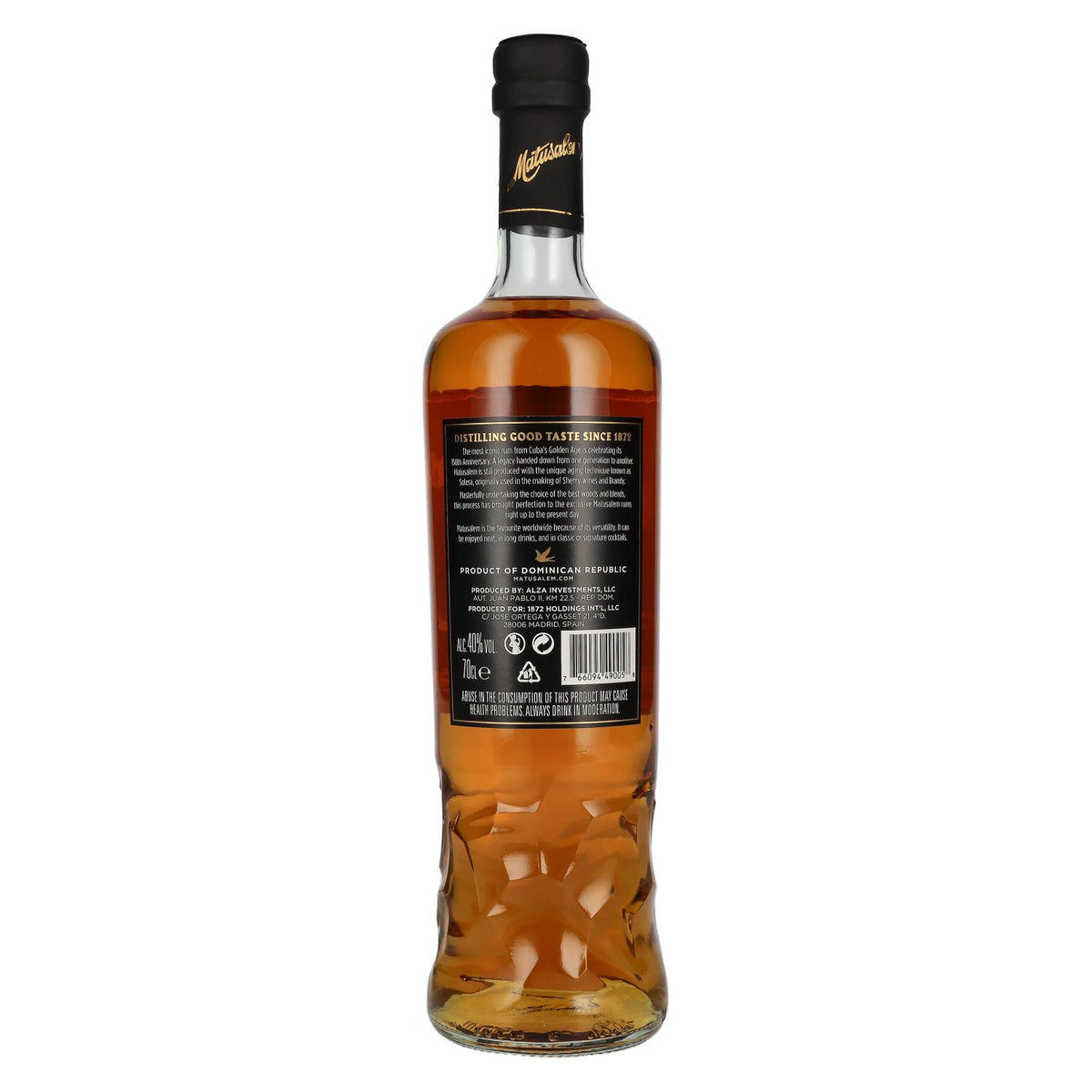 Ron Matusalem 7 Solera Blender Rum 40% ABV 0.7l