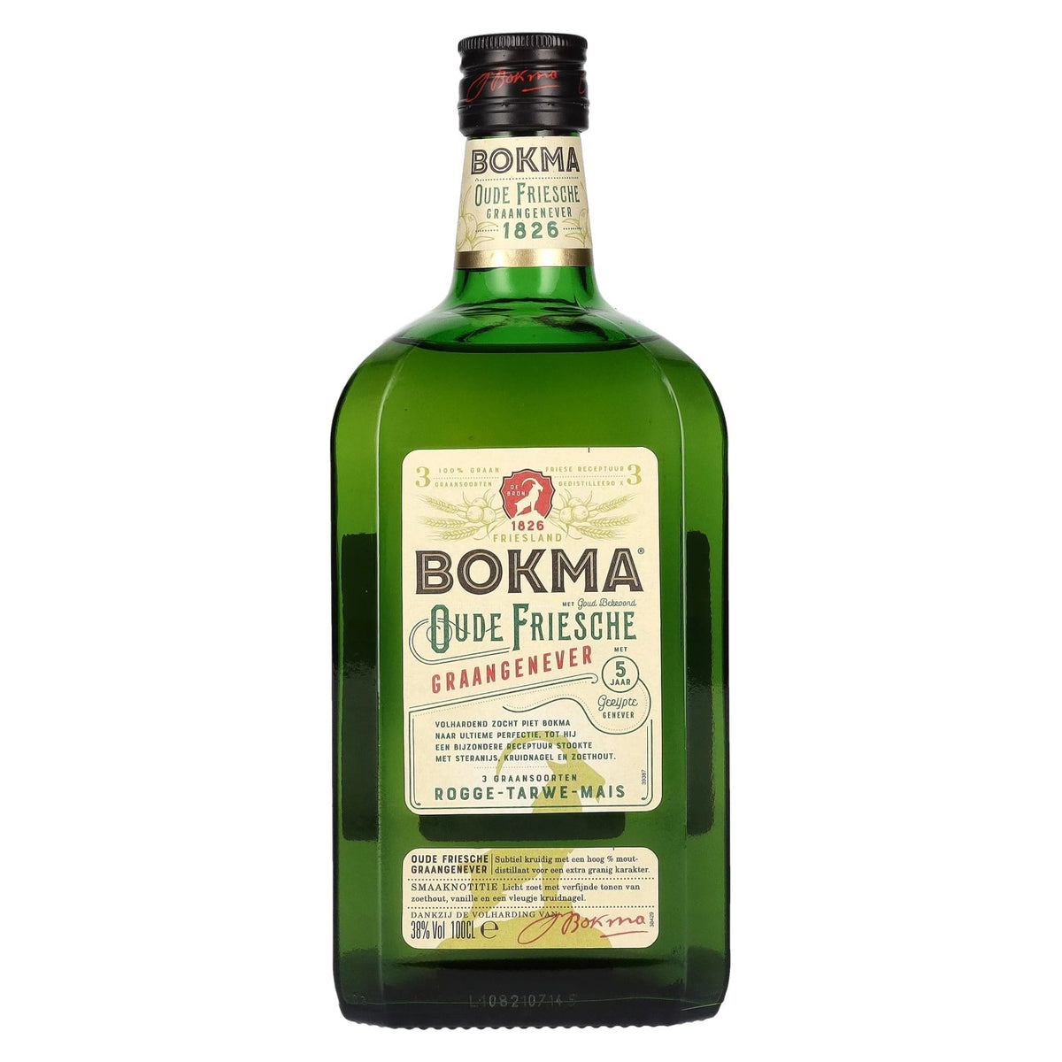 Bokma Oude Jenever 38% Vol. 1l