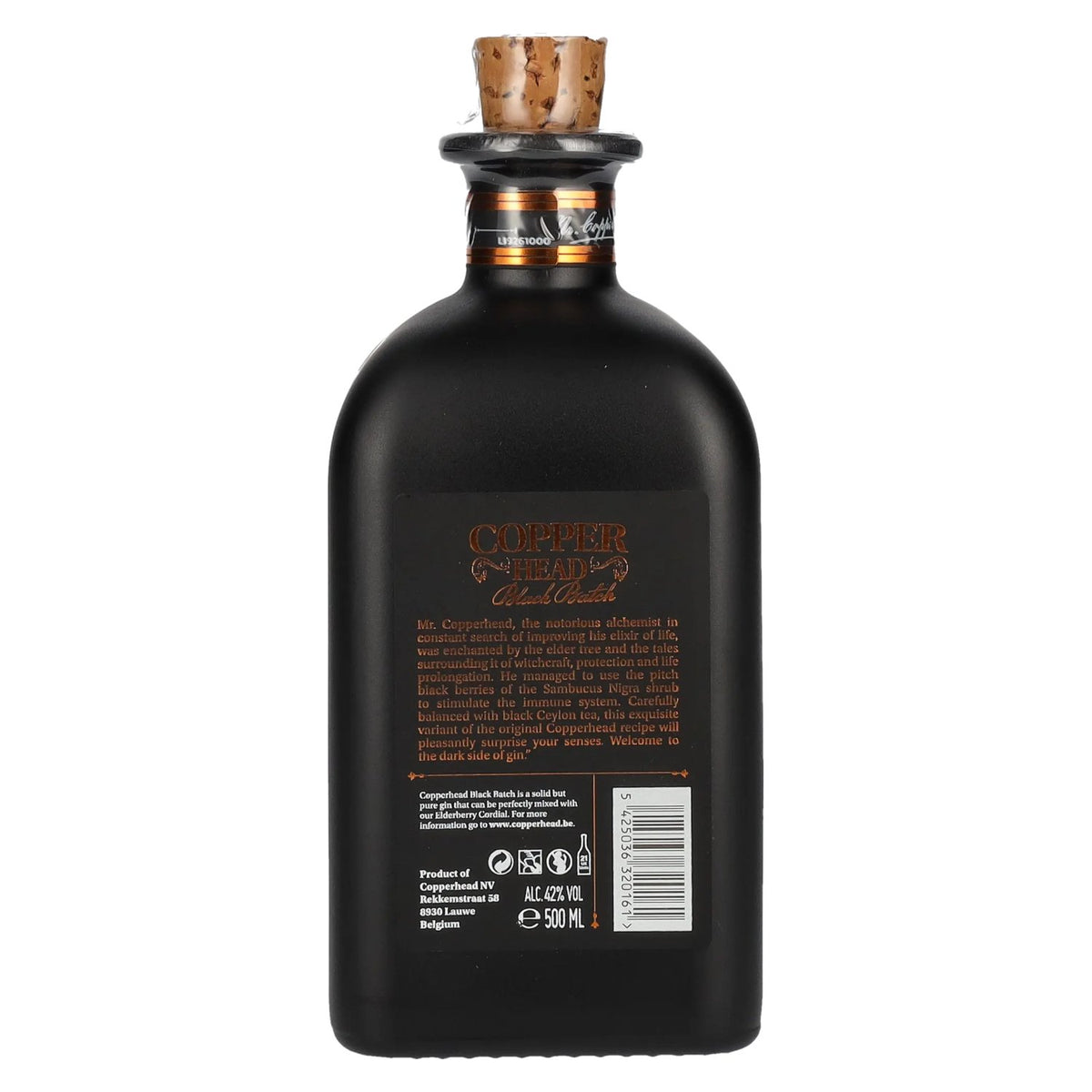 Copperhead London Dry Gin BLACK BATCH 42% Vol. 0,5l