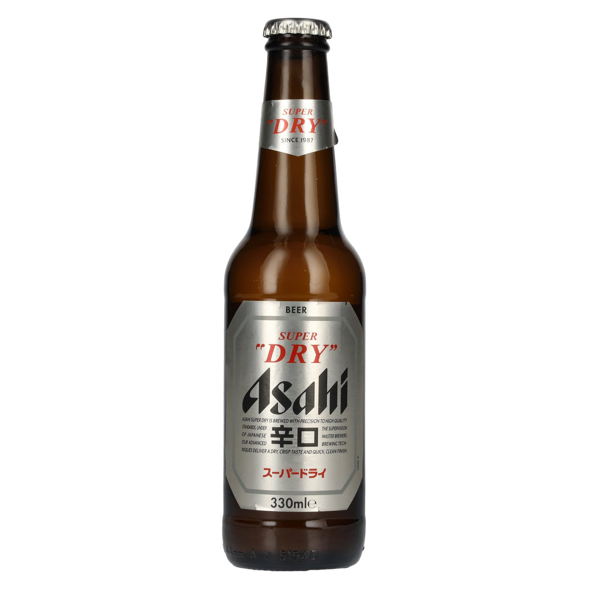 Bière Asahi Super Dry 5 % vol. 24 x 0,33 l