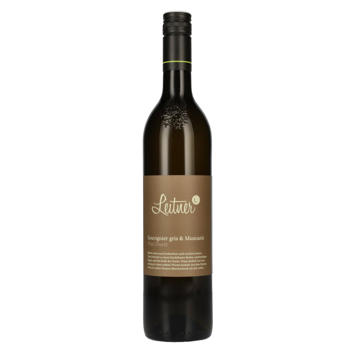 Leitner Souvignier gris &amp; Muscaris Piwi Duet Styria 2024 13% ABV 0.75 l