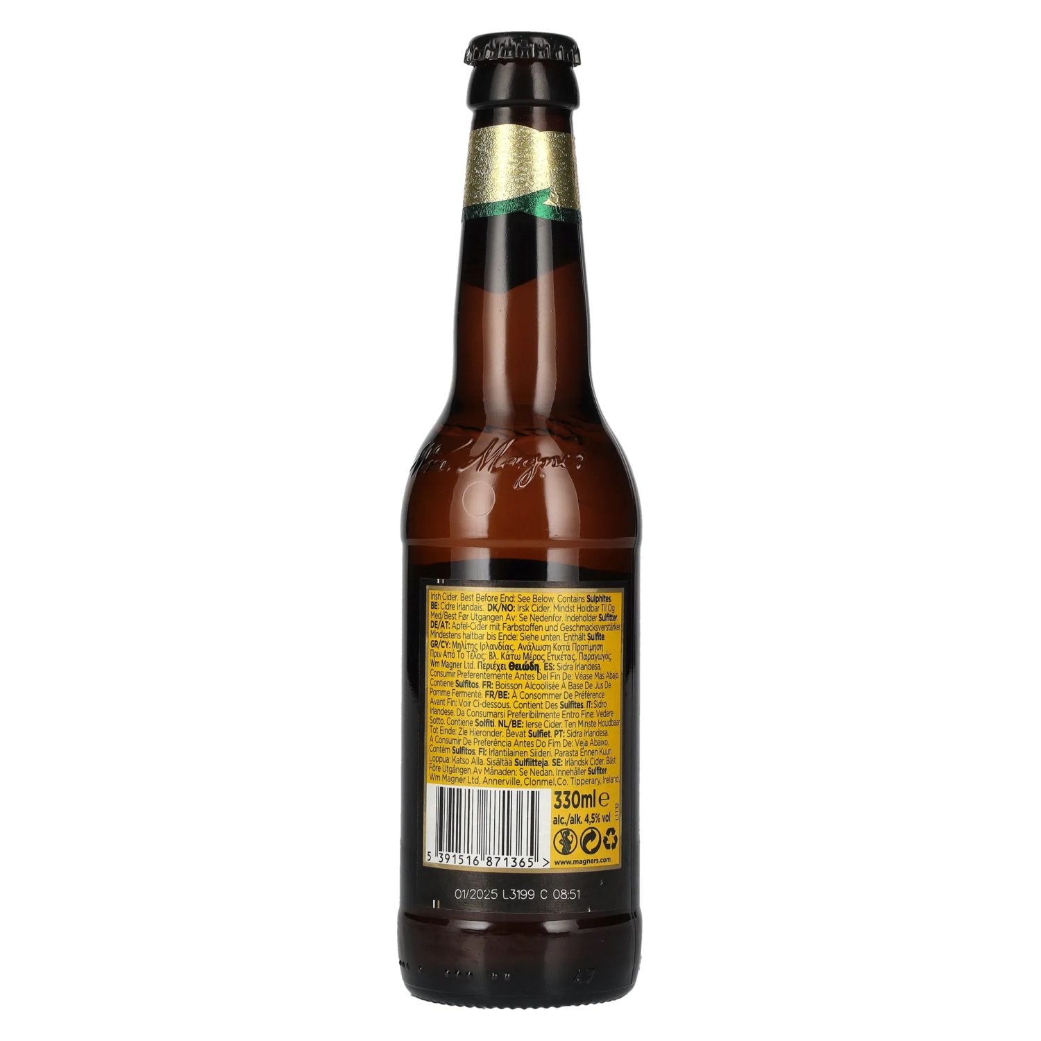 Magners Irish Cider ORIGINAL 4,5% Vol. 0,33l