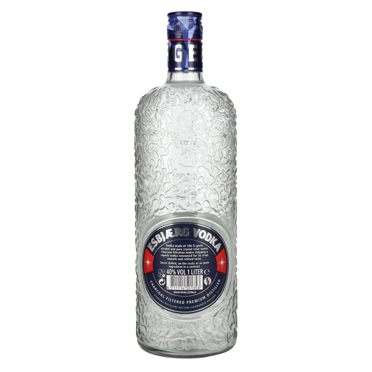 Esbjaerg 100% Pure Natural Vodka 40% Vol. 1l