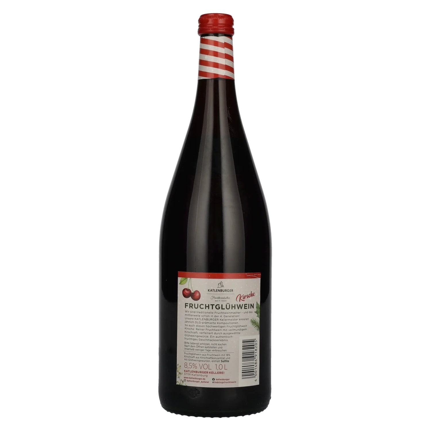 Katlenburger glühwein kers 8,5% Vol. 1l