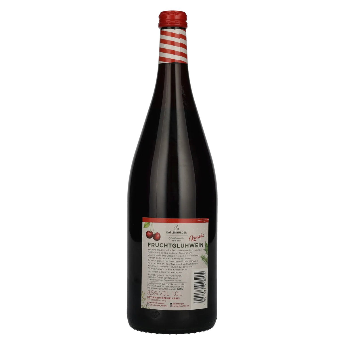 Katlenburger glühwein met kersen 8,5% vol. 1 l
