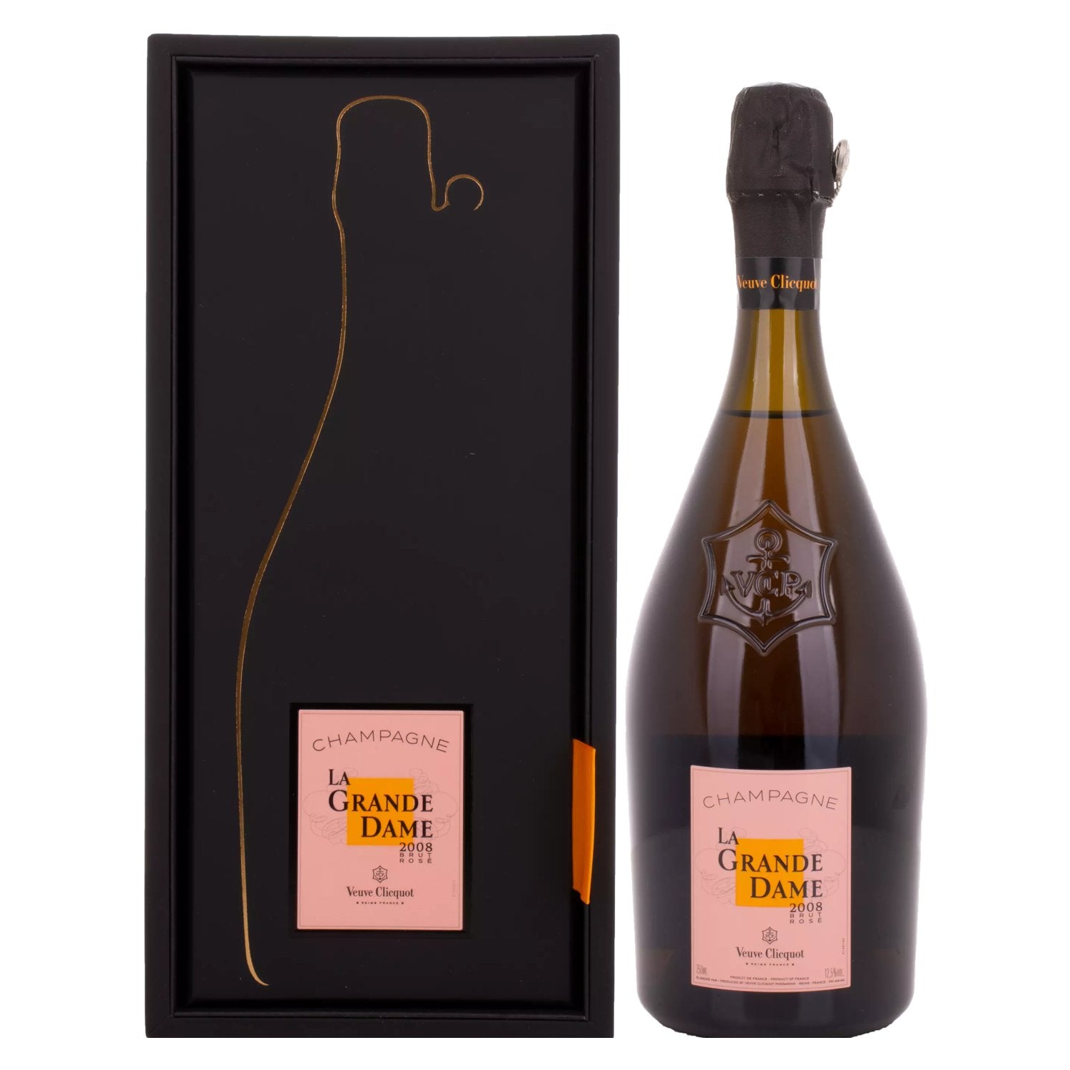 Veuve Clicquot Champagne LA GRANDE DAME Brut ROSÉ 2018 12,5% Vol. 0,75l in Geschenkbox