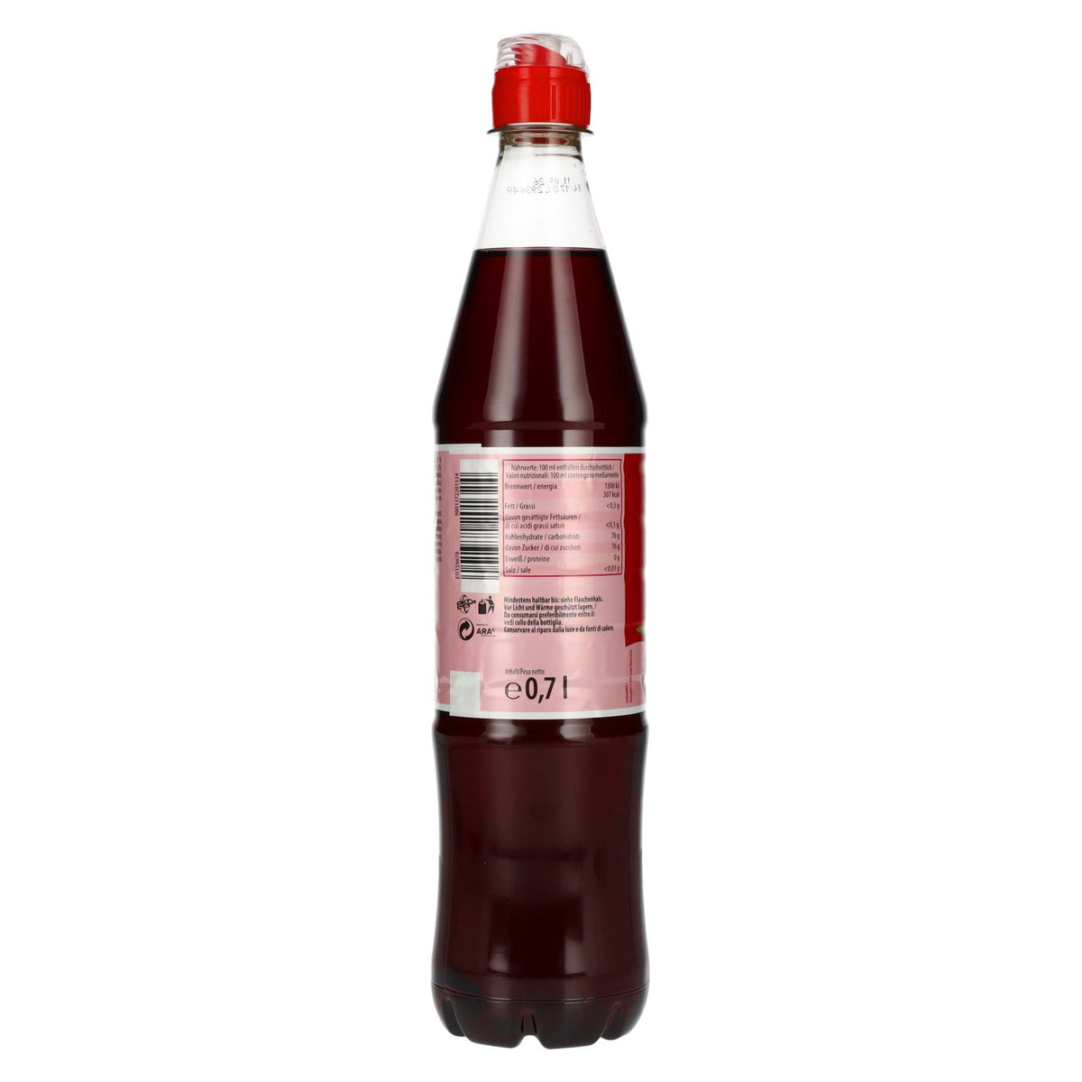 Spitz frambozensiroop 0,7 l PET