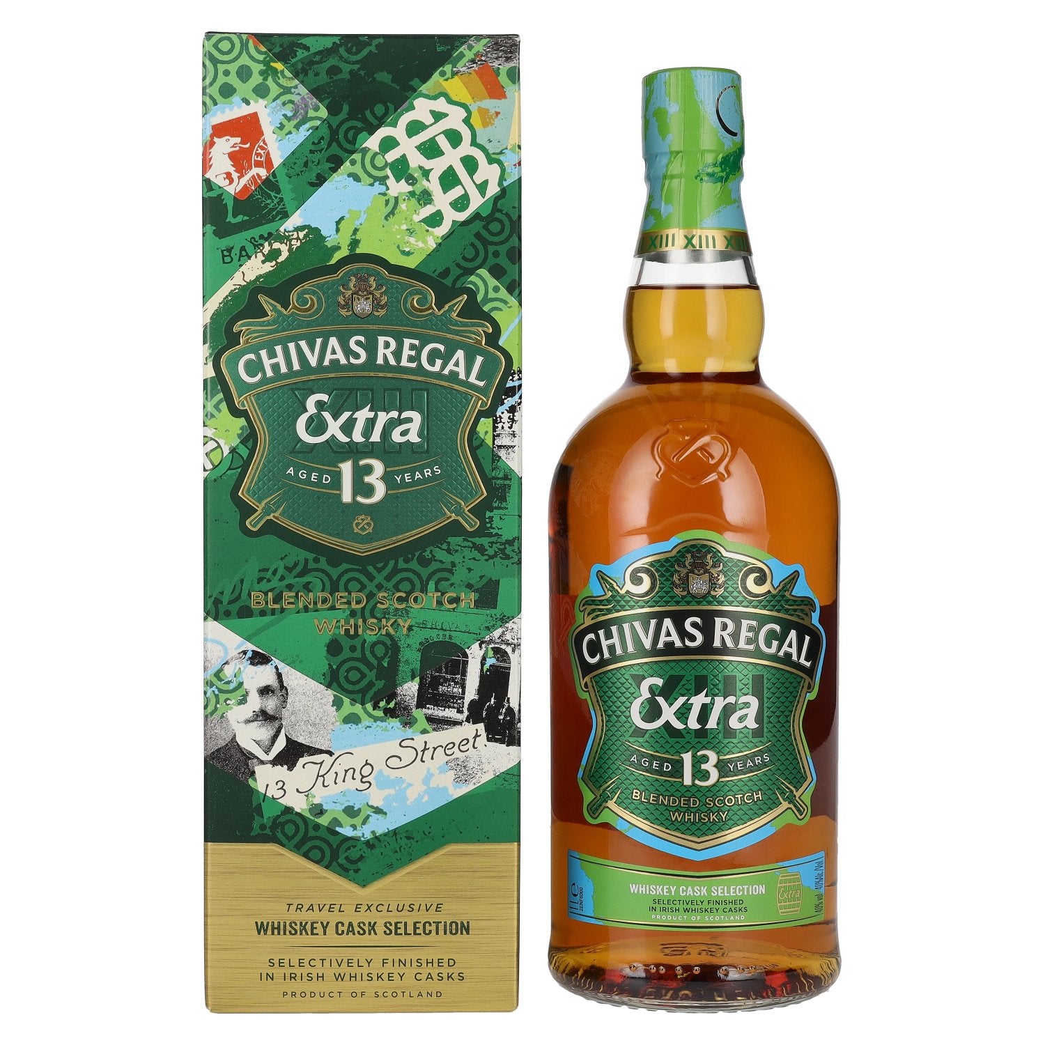 Chivas Regal EXTRA 13 Years Old IRISH CASKS SELECTION 40% Vol. 1l in Geschenkbox