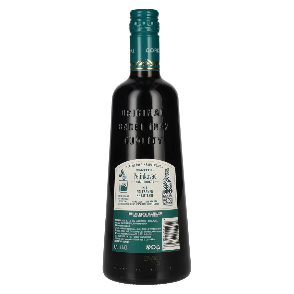 Badel Pelinkovac GORKI 31% Vol. 0,7l