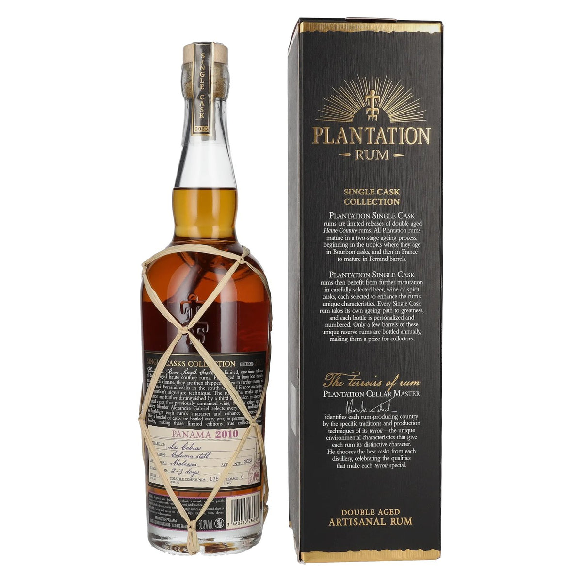Plantation Rum PANAMA 2010 Single Cask Sherry Finish by delicando 2023 50.3% ABV 0.7l in a gift box