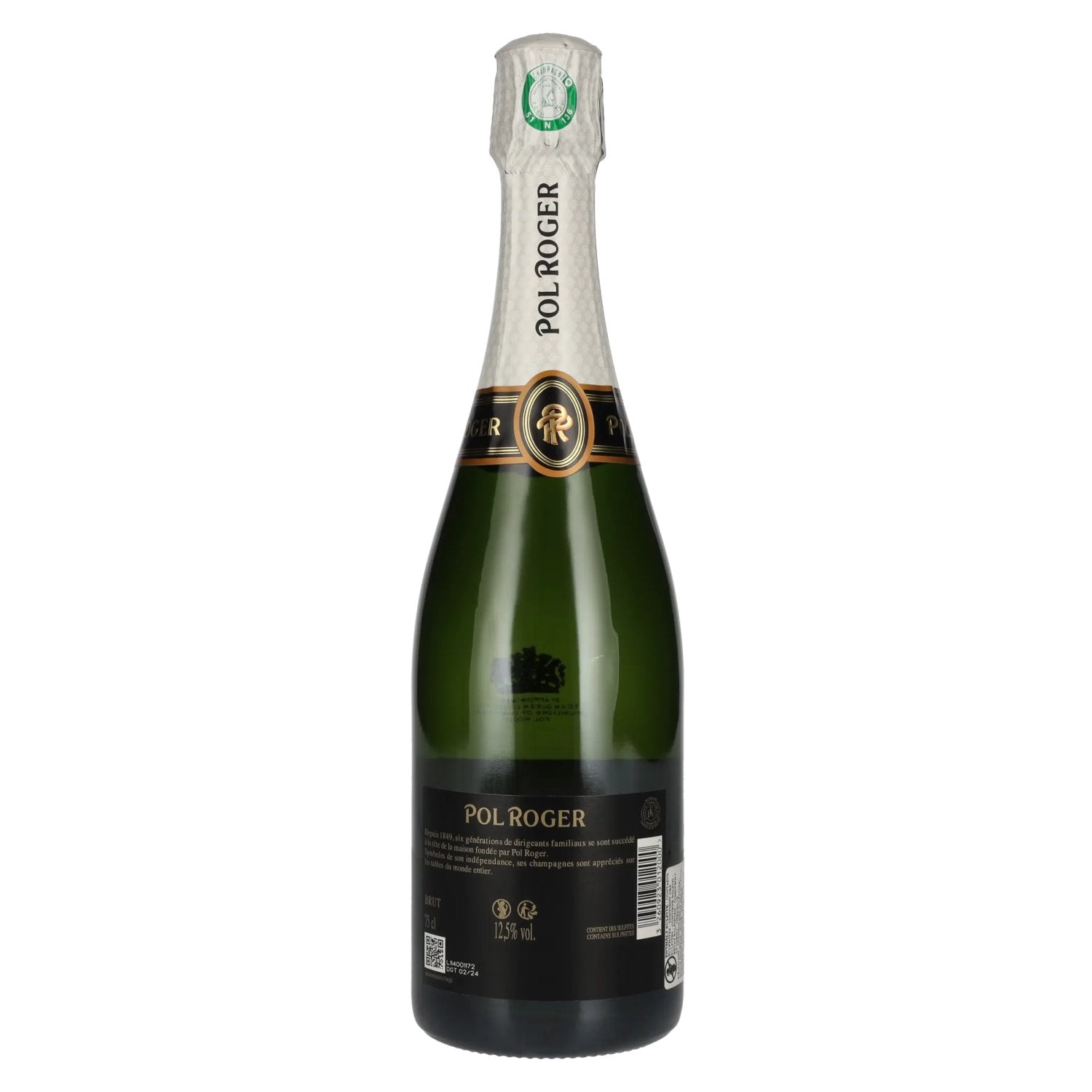 Pol Roger Champagne Réserve Brut 12,5% Vol. 0,75l