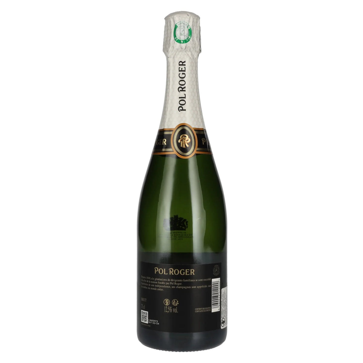 Pol Roger Champagne Réserve Brut 12.5% ABV 0.75l