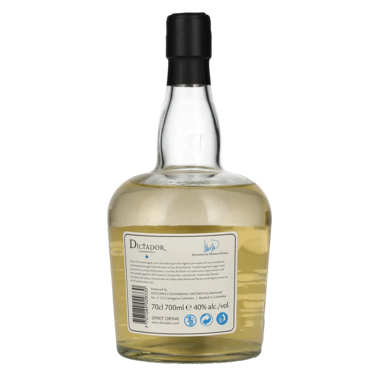 Dictador CLARO 100 Months Aged Spirit Drink 40% Vol. 0,7l