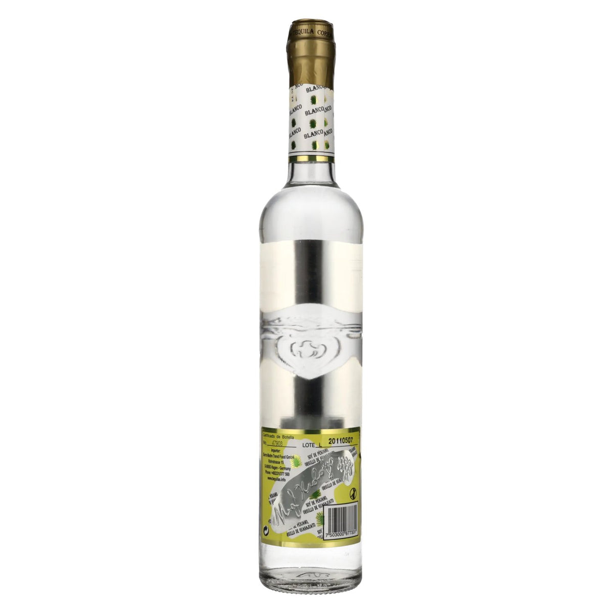 Corralejo Tequila BLANCO 100% de Agave 38% Vol. 0,7l