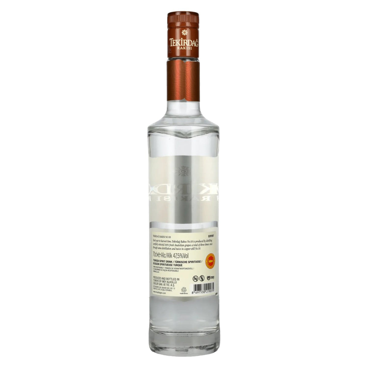 Tekirdag Rakisi No. 10 47,5% Vol. 0,7l