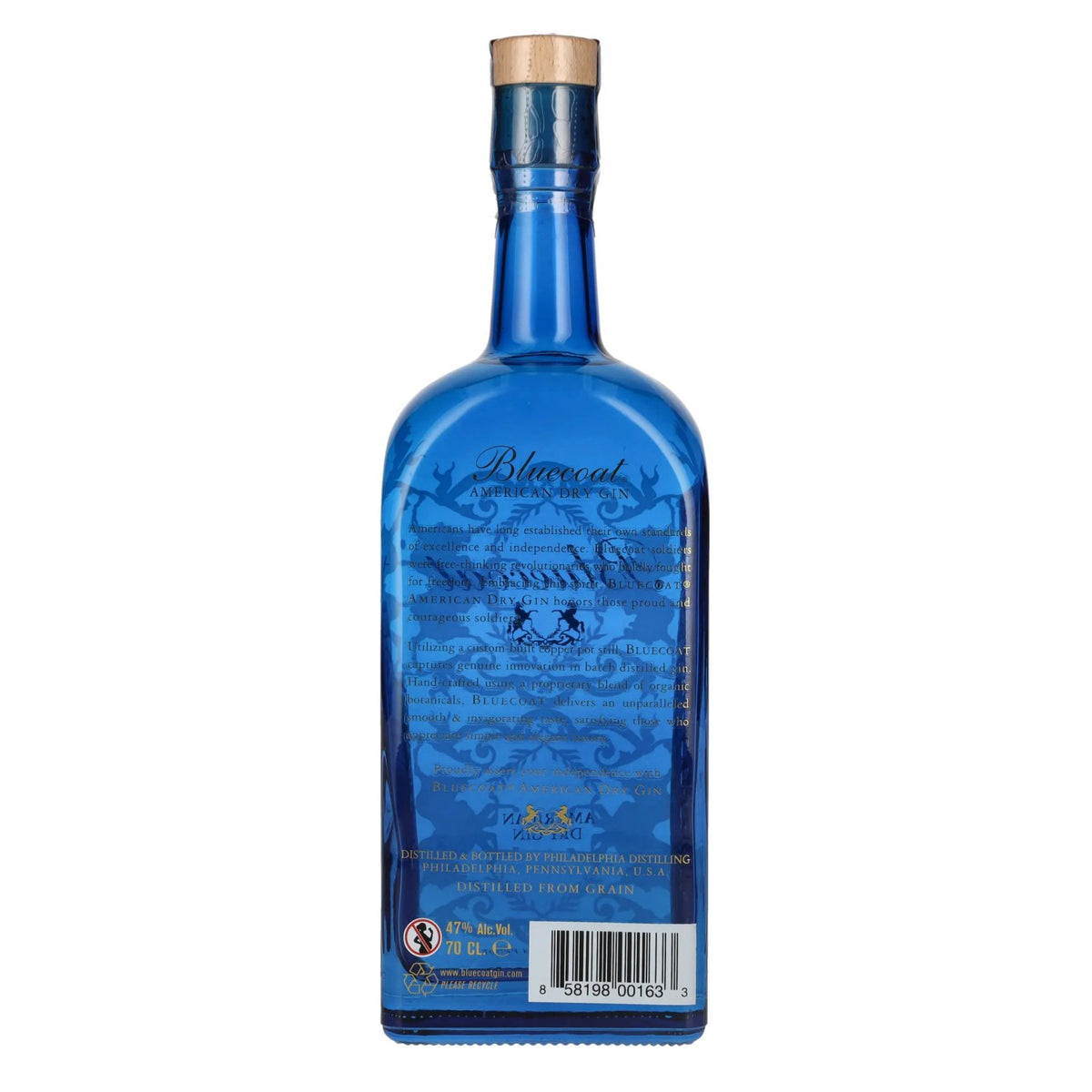 Bluecoat American Dry Gin 47% vol. 0,7l