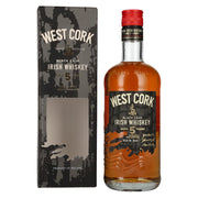 West Cork 5 Years Old Irish Whiskey BLACK CASK Finish 40% Vol. 0,7l in Geschenkbox