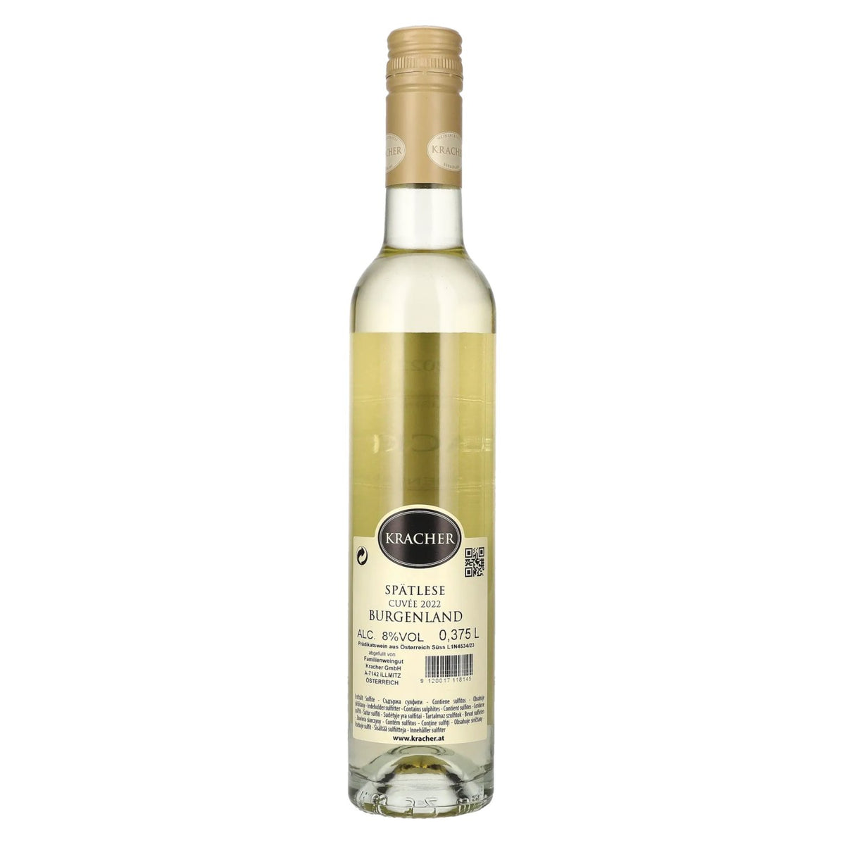 Kracher Spätlese Cuvée 2022 8 % vol. 0,375 l