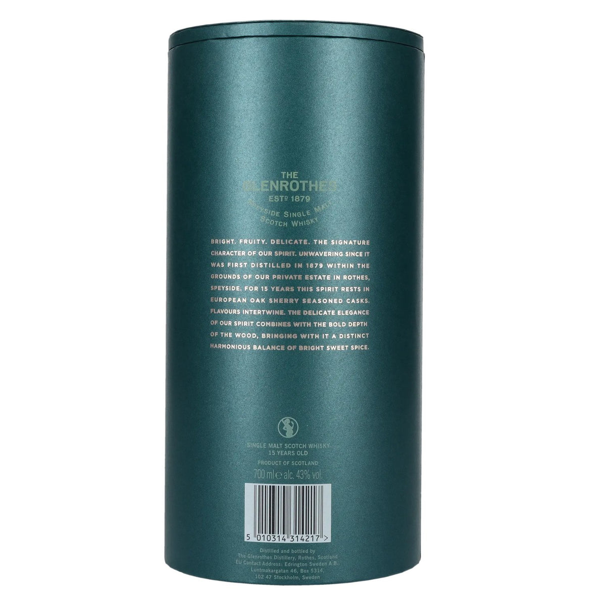 The Glenrothes The 15 Speyside Single Malt 43% Vol. 0,7l in Geschenkbox
