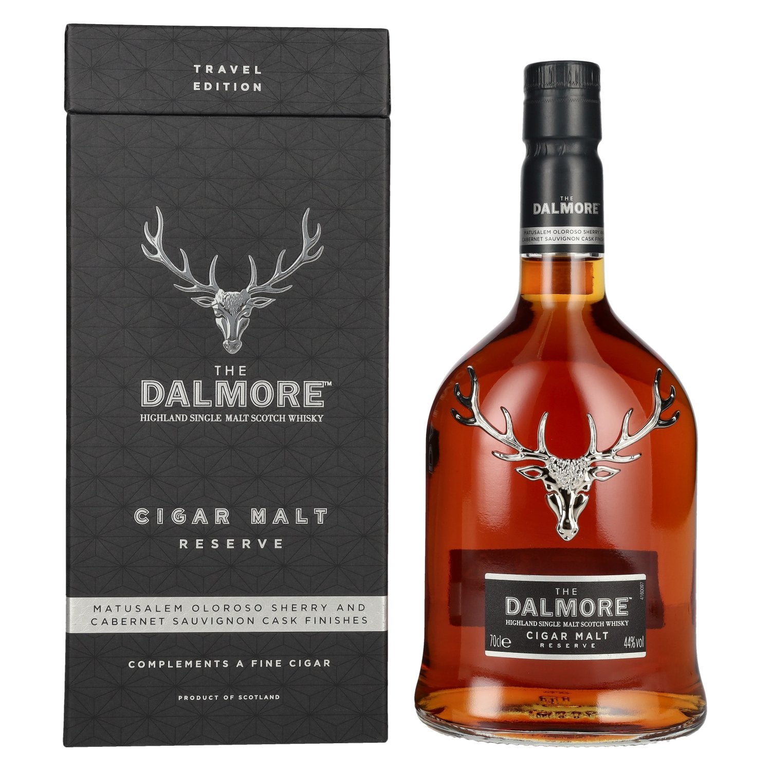 The Dalmore CIGAR MALT Reserve Highland Single Malt Scotch Whisky Travel Edition 44% vol. 0.7 l in a gift box