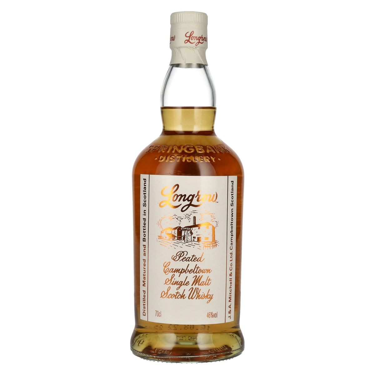 Springbank Longrow Peated Campbeltown Single Malt Scotch Whisky 46% vol. 0,7 l