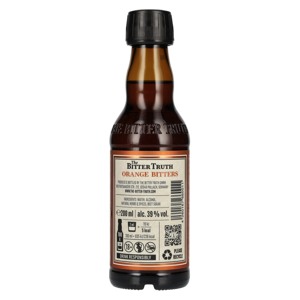 The Bitter Truth Orange Bitters 39 % vol. 0,2 l