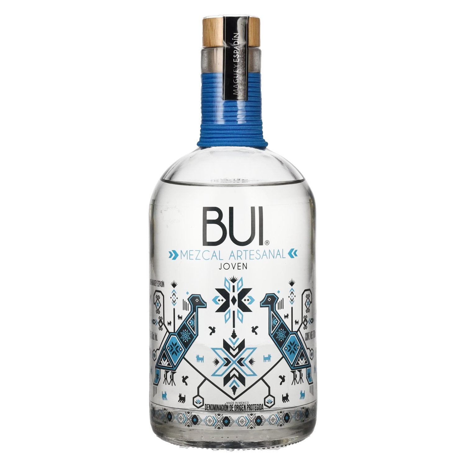 BUI Mezcal Artesanal 100% Maguey Espadín Joven 45% vol. 0,7l