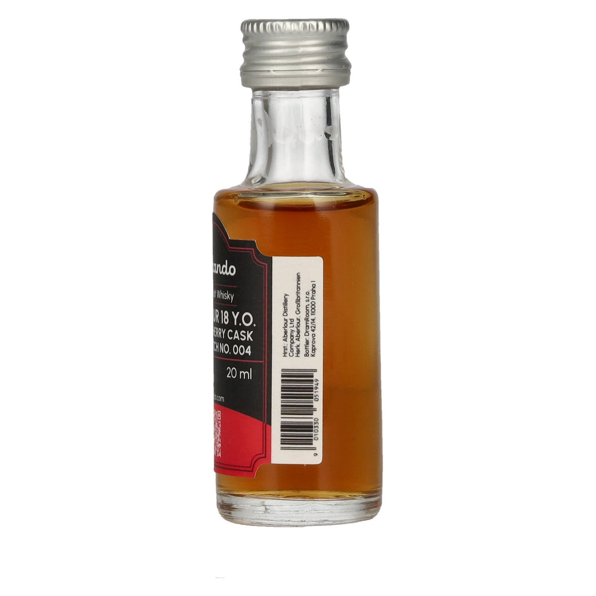 Aberlour 18 Years Old Double Sherry Cask Finish Batch No. 004 43% vol. 0.02 l