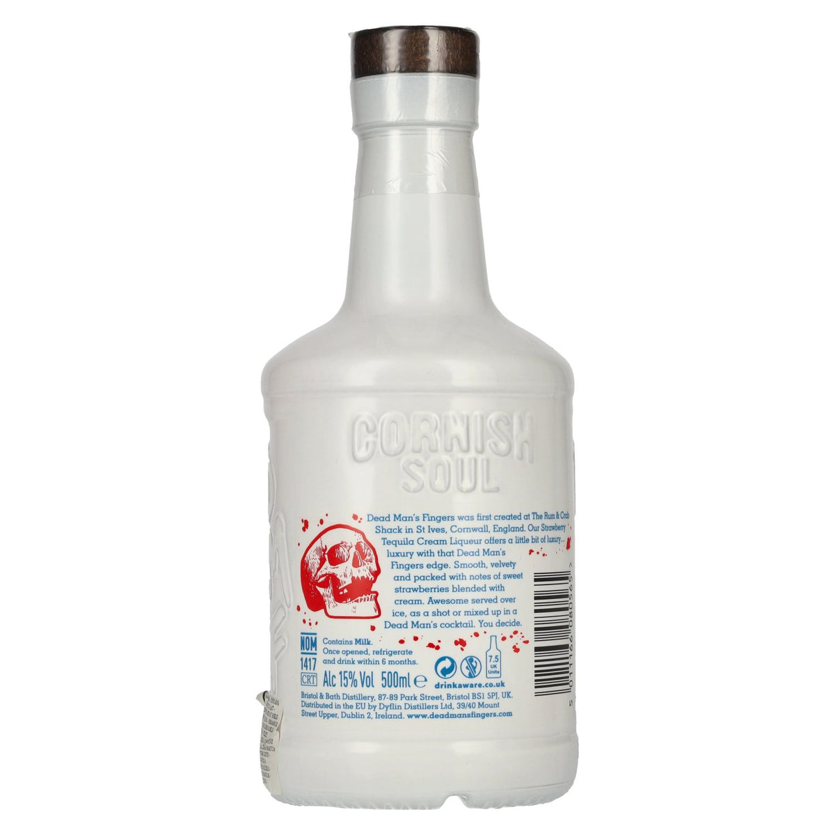Liqueur à la crème et à la tequila « Strawberry » de Dead Man's Fingers, 15 % vol., 0,5 l