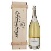 Schlumberger Sparkling jaargangsekt Brut 12% vol. 3 l in houten kist