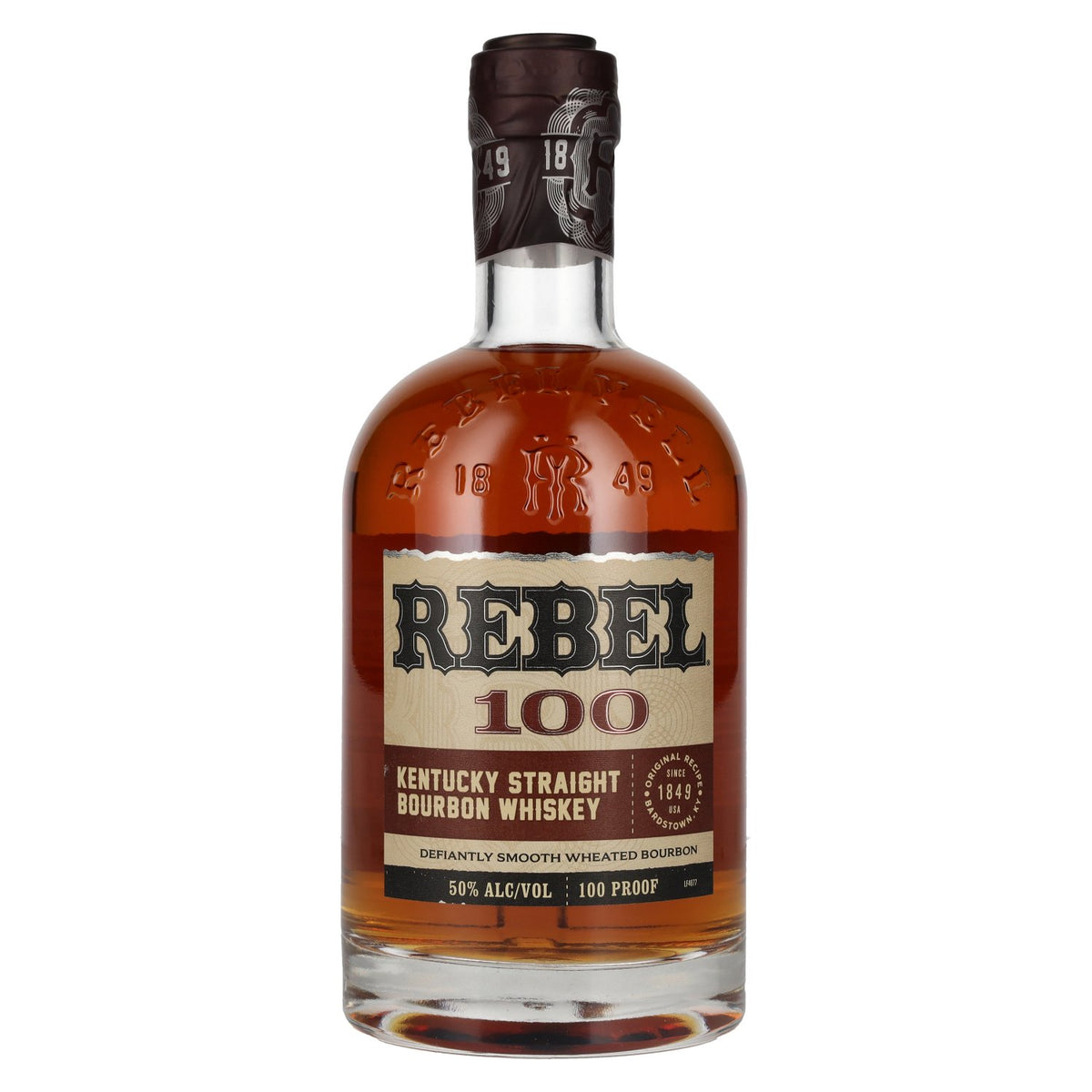 Rebel 100 PROOF Kentucky Straight Bourbon Whiskey 50% vol. 0,7 l
