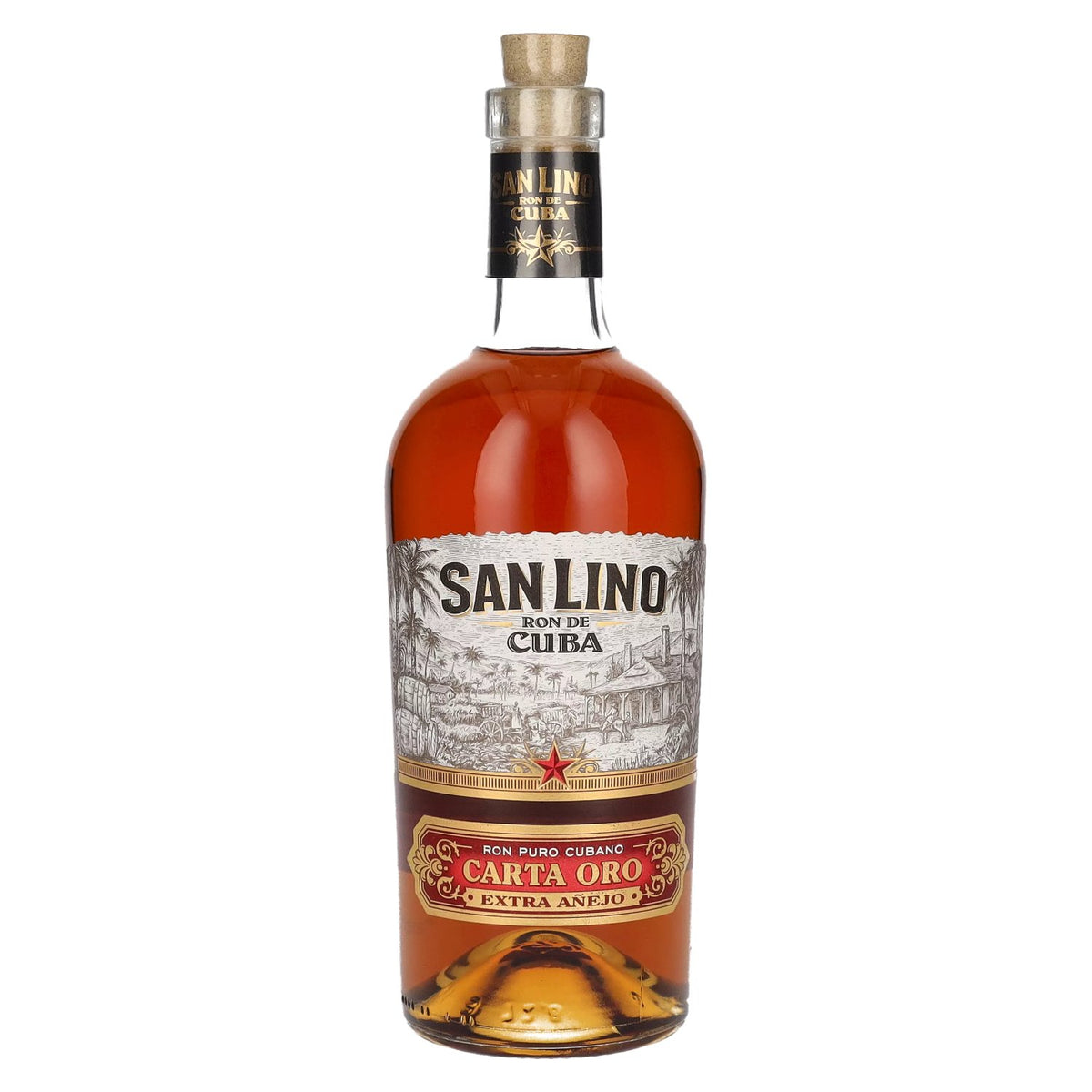 San Lino Ron de Cuba CARTA ORO Extra Añejo 40 % vol. 0,7 l