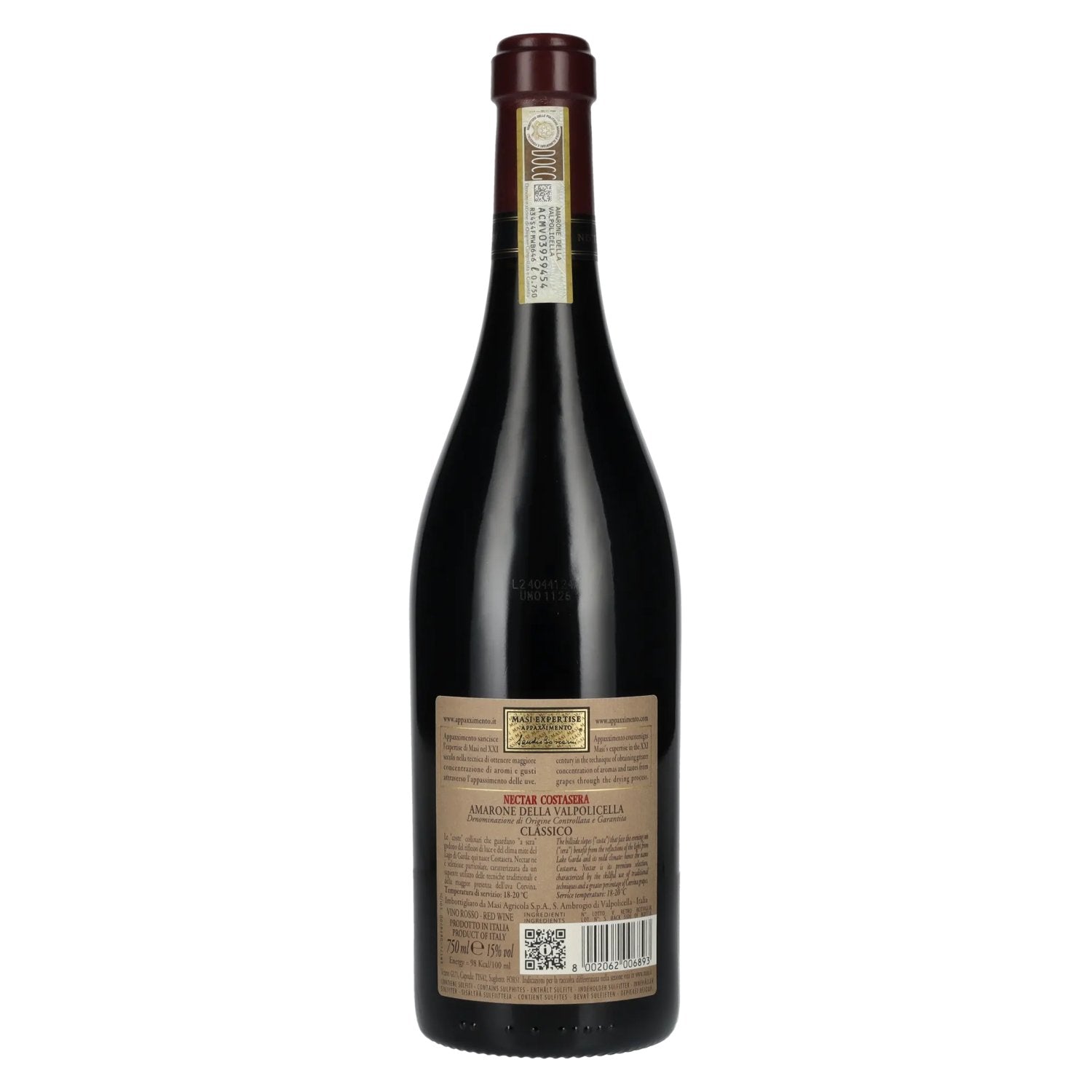 Masi NECTAR Costasera Amarone Classico DOCG 2019 15% Vol. 0,75l
