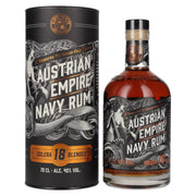 Austrian Empire Navy Rum 18 Solera Blended 40% Vol. 0,7l en boîte cadeau