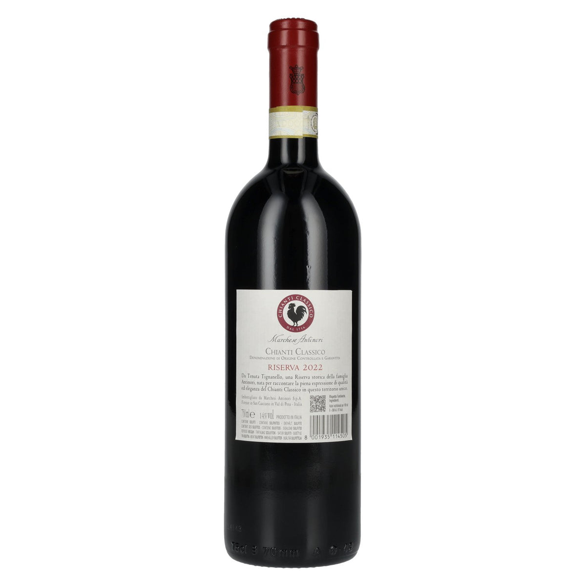 Tenuta Tignanello Marchese Antinori Chianti Classico Riserva 2022 14% Vol. 0,75l