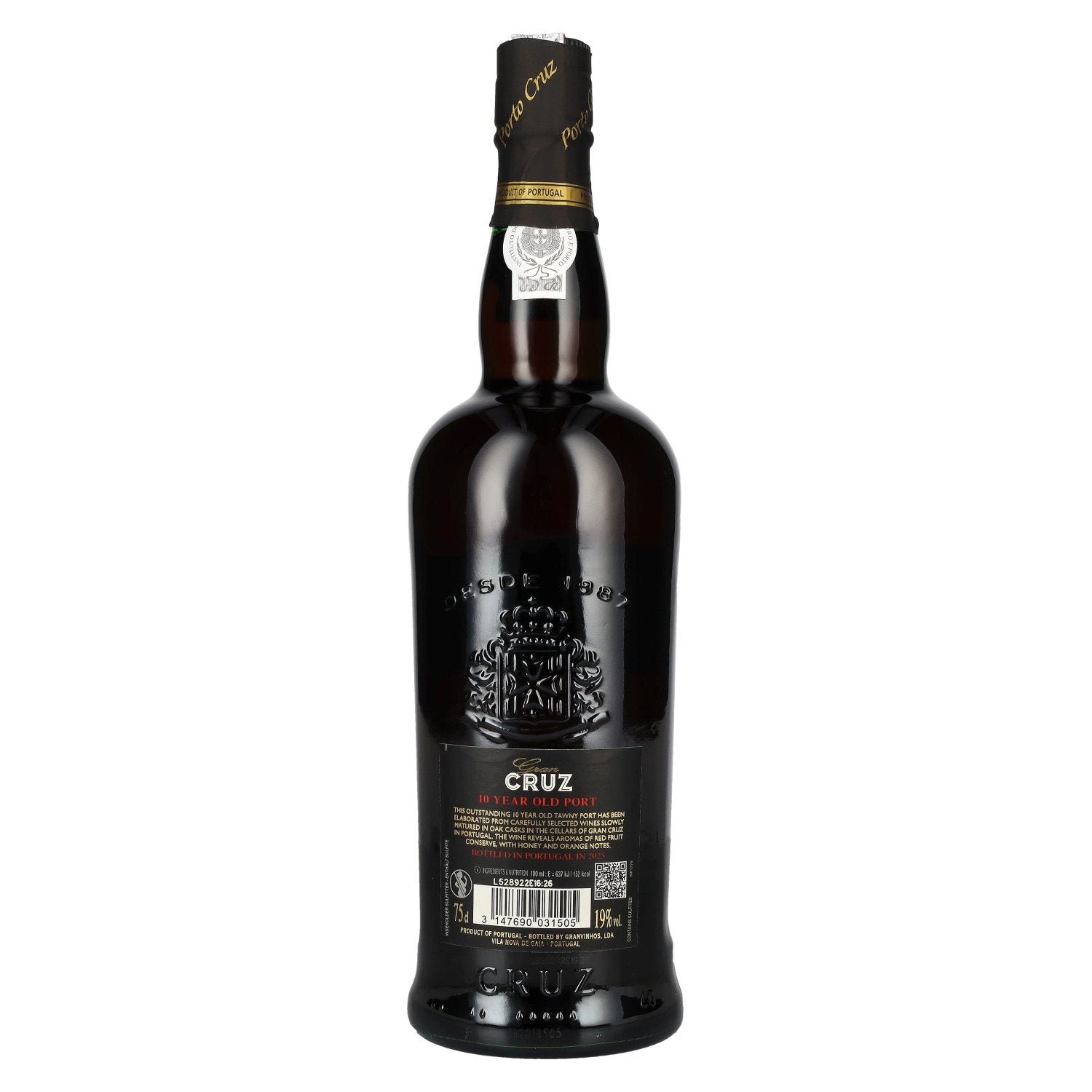 Gran Cruz 10 Years Old Tawny Port 19% Vol. 0,75l