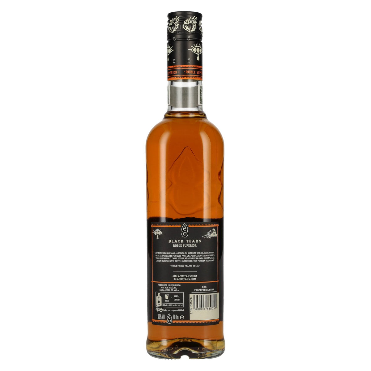 Black Tears Roble Superior Rum 40% Vol. 0,7l