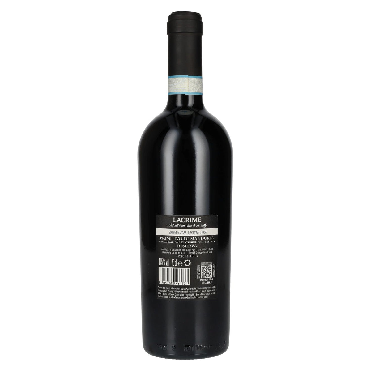 Lacrime Primitivo di Manduria Riserva 2022 14,5% vol. 0,75 l