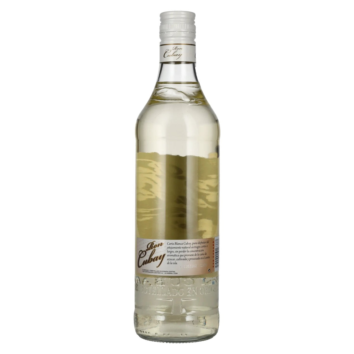 Ron Cubay Carta Blanca 38 % vol., 0,7 l