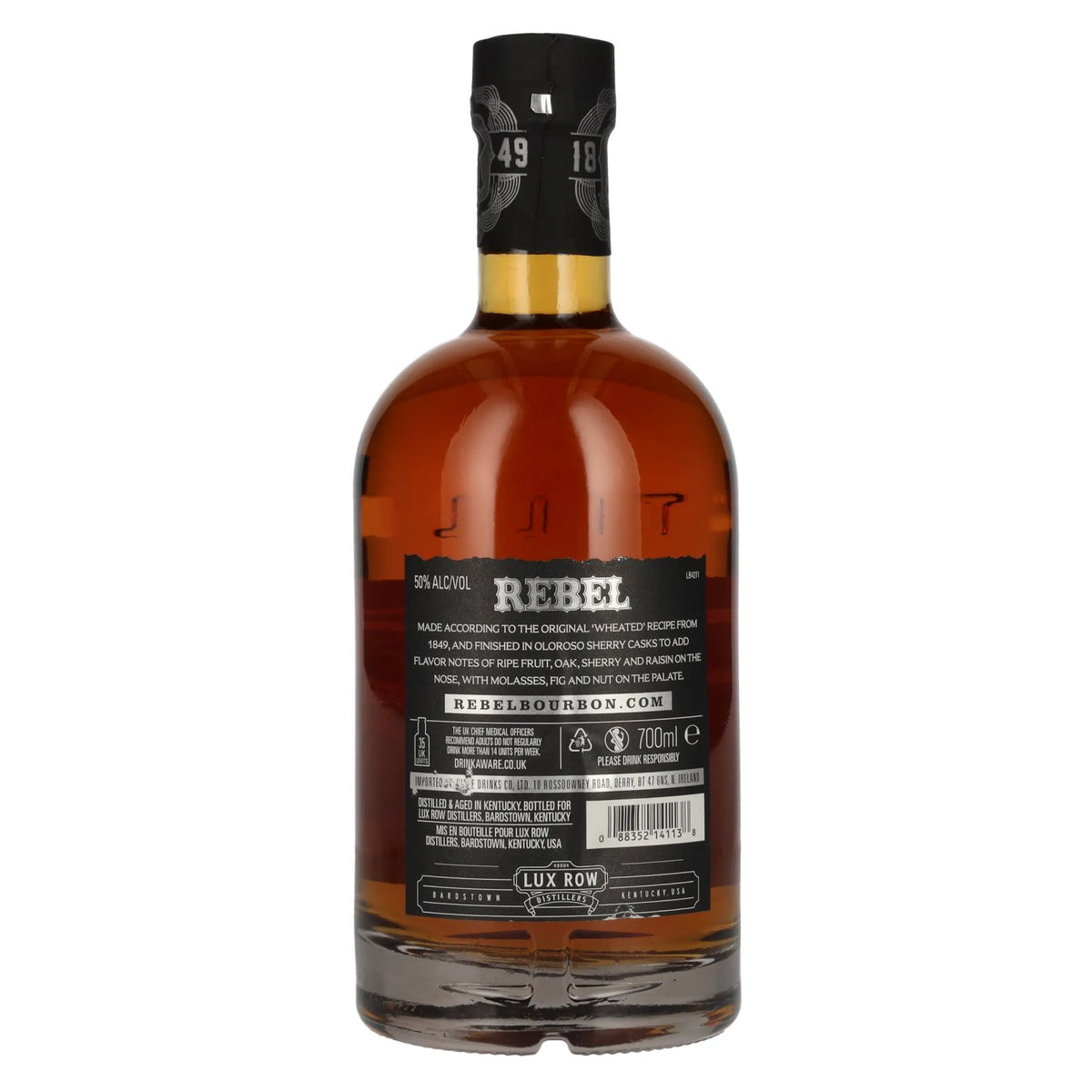 Rebel 100 Kentucky Straight Bourbon Whisky, Oloroso Sherry Casks, 50% vol., 0.7 l