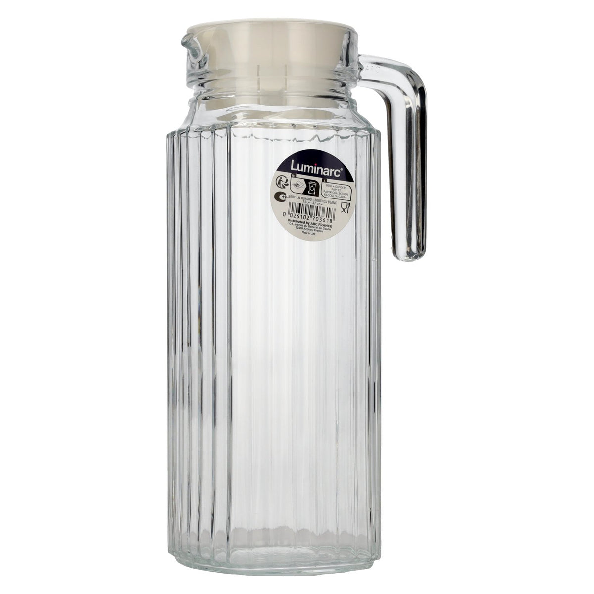 Luminarc QUADRO Wasserkrug 1,2l