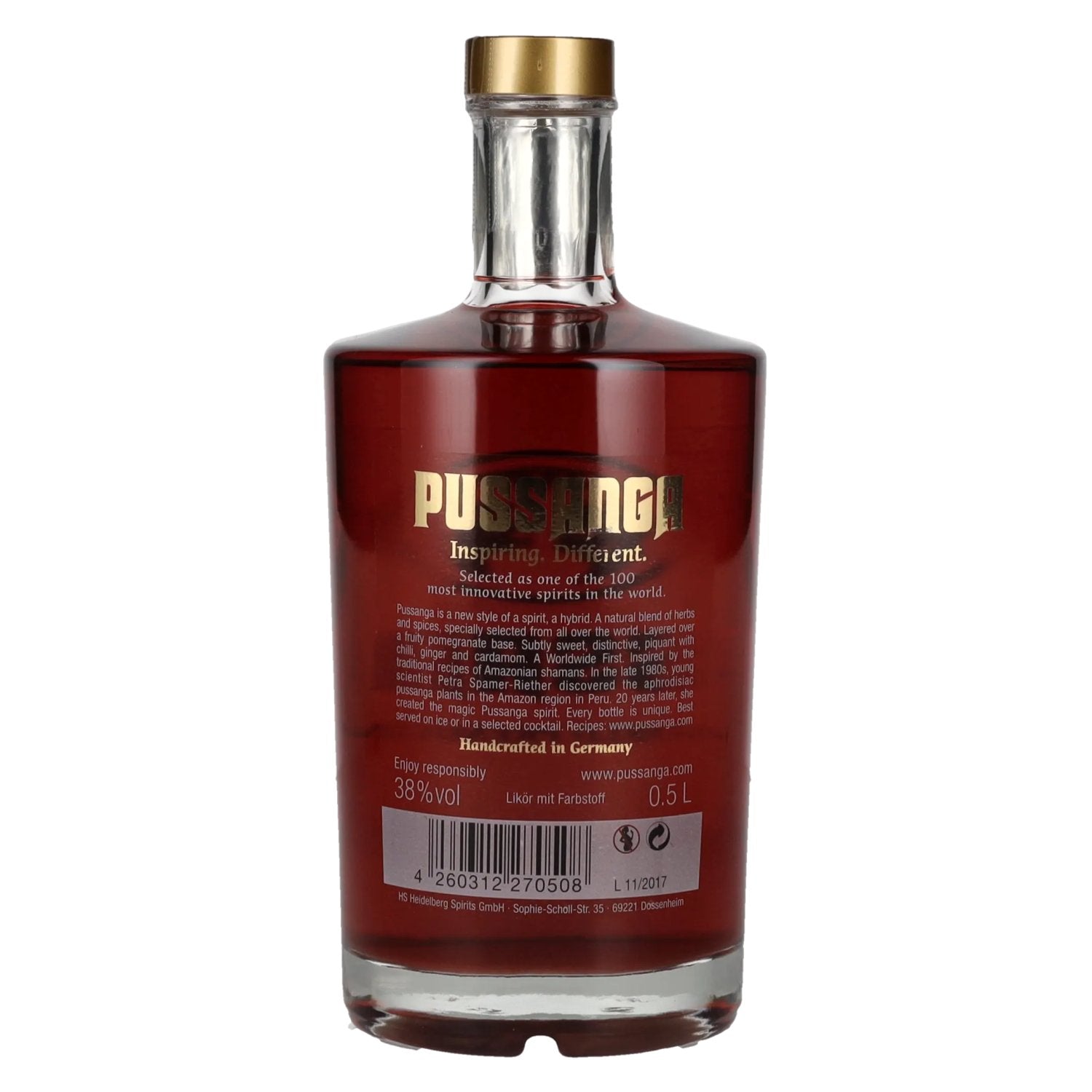 Pussanga World Premium Liqueur 38% Vol. 0,5l